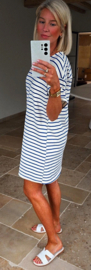 PIEN striped cotton dress