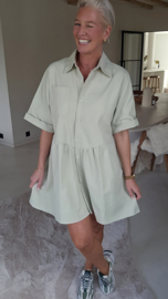 JULIA shirt dress mint