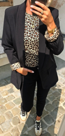 BASIC LEO blazer black