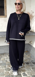 AURORA knit set black