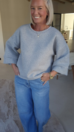 CLOUDY COURT sweatshirt mêlee grey