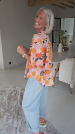 BLOOM ESCAPE blouse citrus crush