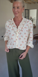 LORETTA tetra flower shirt