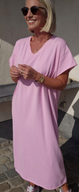 MADLINE T-shirt dress washed pink