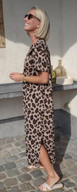 LEO maxi T-shirt dress