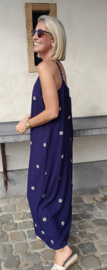 ELOISE maxi viscose dress navy