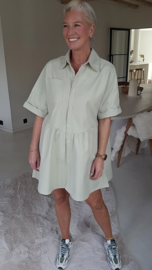 JULIA shirt dress mint