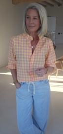 LILI checkered blouse