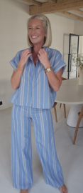 ELIZA striped pants blue (alleen broek!)