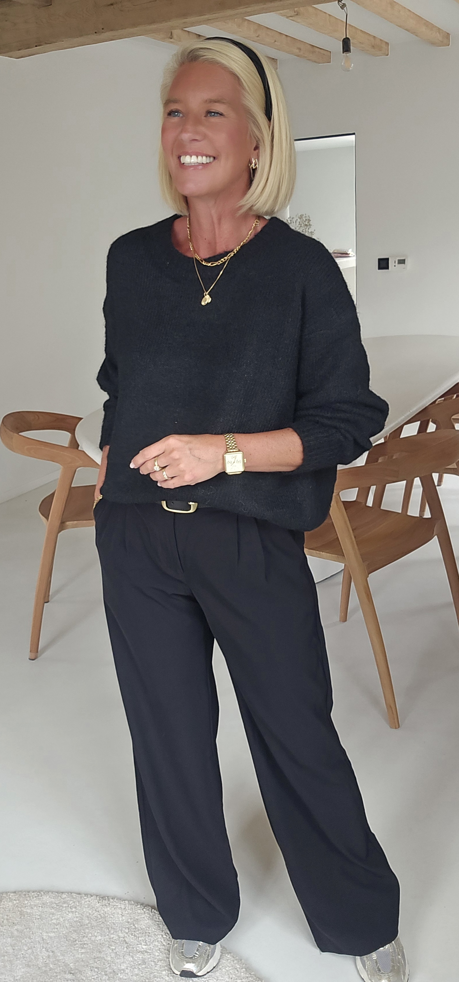 BEZIERS soft knit black