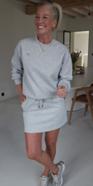 CHARLEY sweatshirt set grey