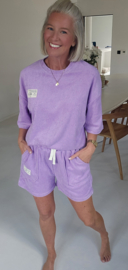 SISI terry set lilac