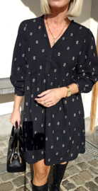 WAVA cotton dress black