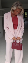 SANDI suit blazer soft pink