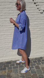 VIOLETTE cherry checkered dress