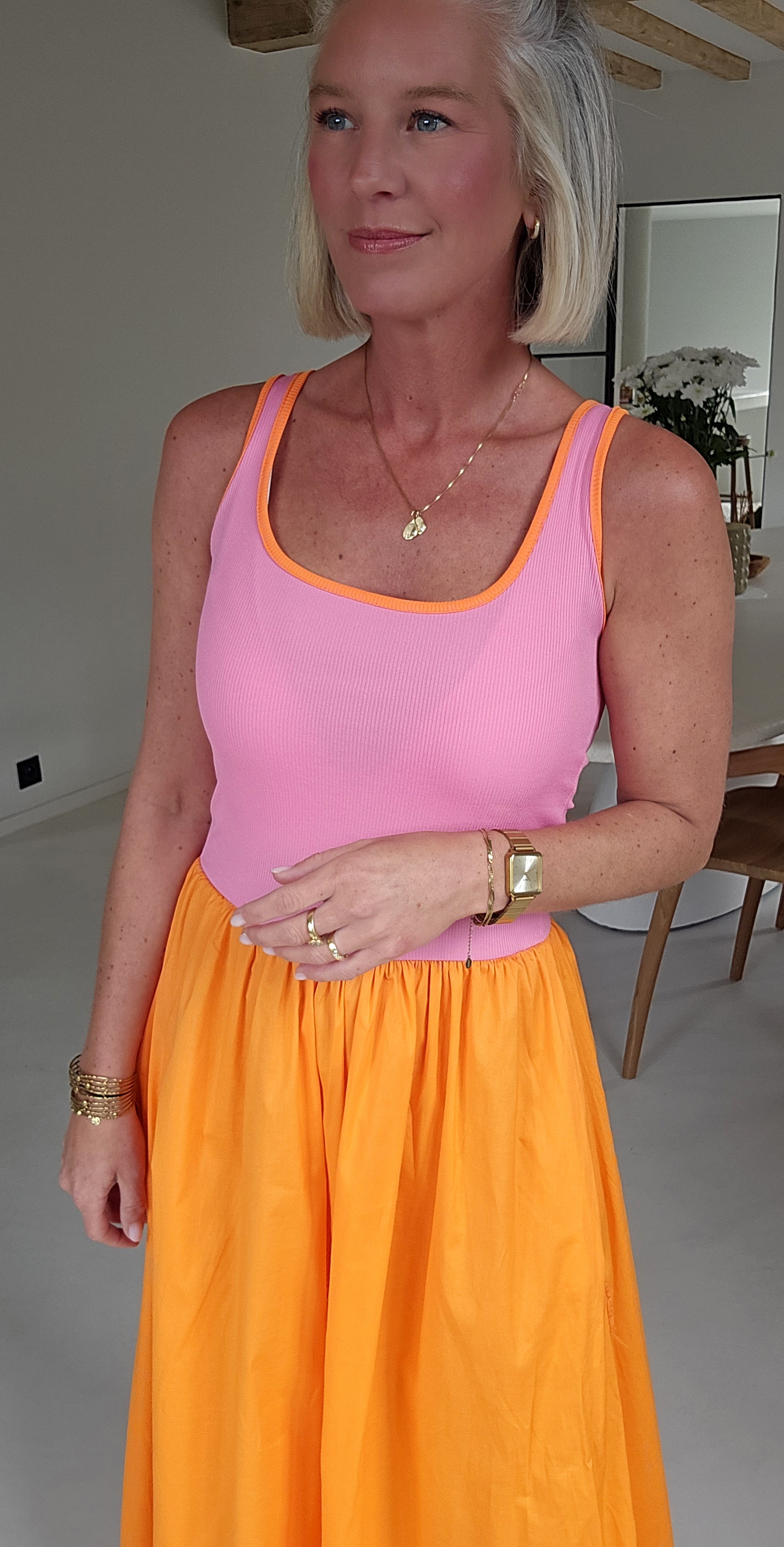 LOVI maxi dress pink