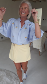 SUNLIT skort yellow