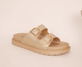 SOLANGE  slippers gold