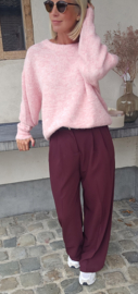BEZIERS soft knit mêlee pink