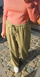 KENSI loose wide leg pants khaki