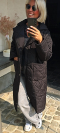 ANDA maxi jacket black