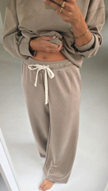 MAYBRITT 2 jogger set taupe