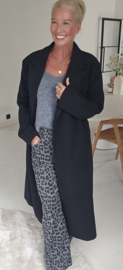 CARA maxi coat black