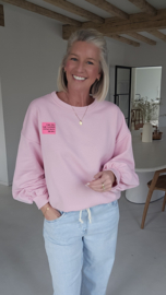 PERFECT sweatshirt baby pink