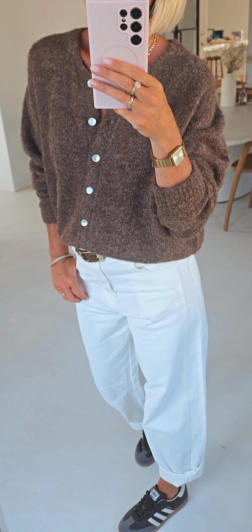 LIESJE cardigan hazelnut