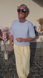 SOFT HORIZON knit baby blue