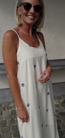 ELOISE maxi viscose dress ecru