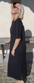 RANI cotton T-shirt dress black