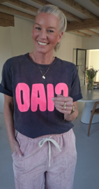 CIAO cotton T-shirt black