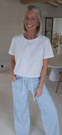 BASIC cotton T-shirt white