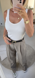 SELDA top white