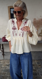 KYRA cotton blouse
