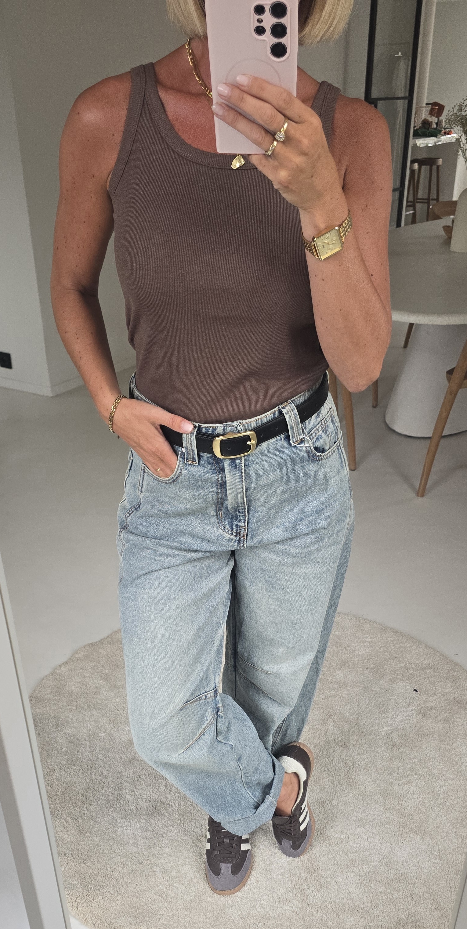 BASIC cotton top coffee