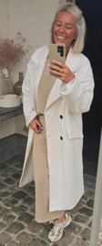 MANDA velvet set beige