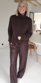 CHARLINE turleneck knit chocolat