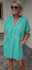 LIDI beach dress green