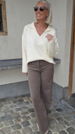 ANAMARI wide leg jeans taupe