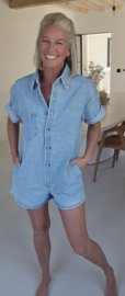 JINA jeans playsuit blue