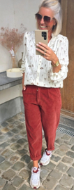 MISSIE cotton blouse terra