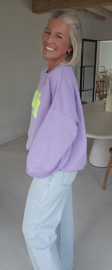 BEACH sweatshirt lilac