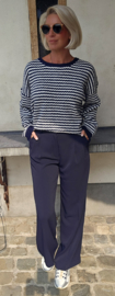 SANDI suit pants navy