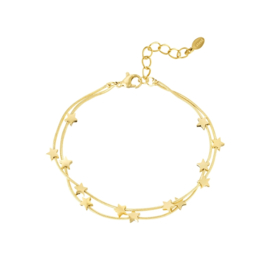 STAR bracelet gold