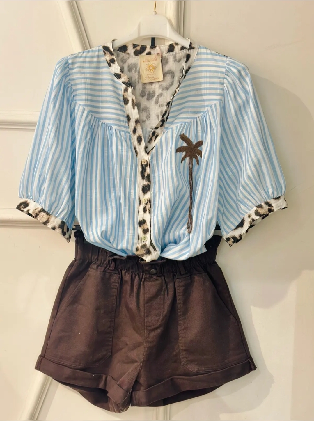 PALMTREE cotton blouse