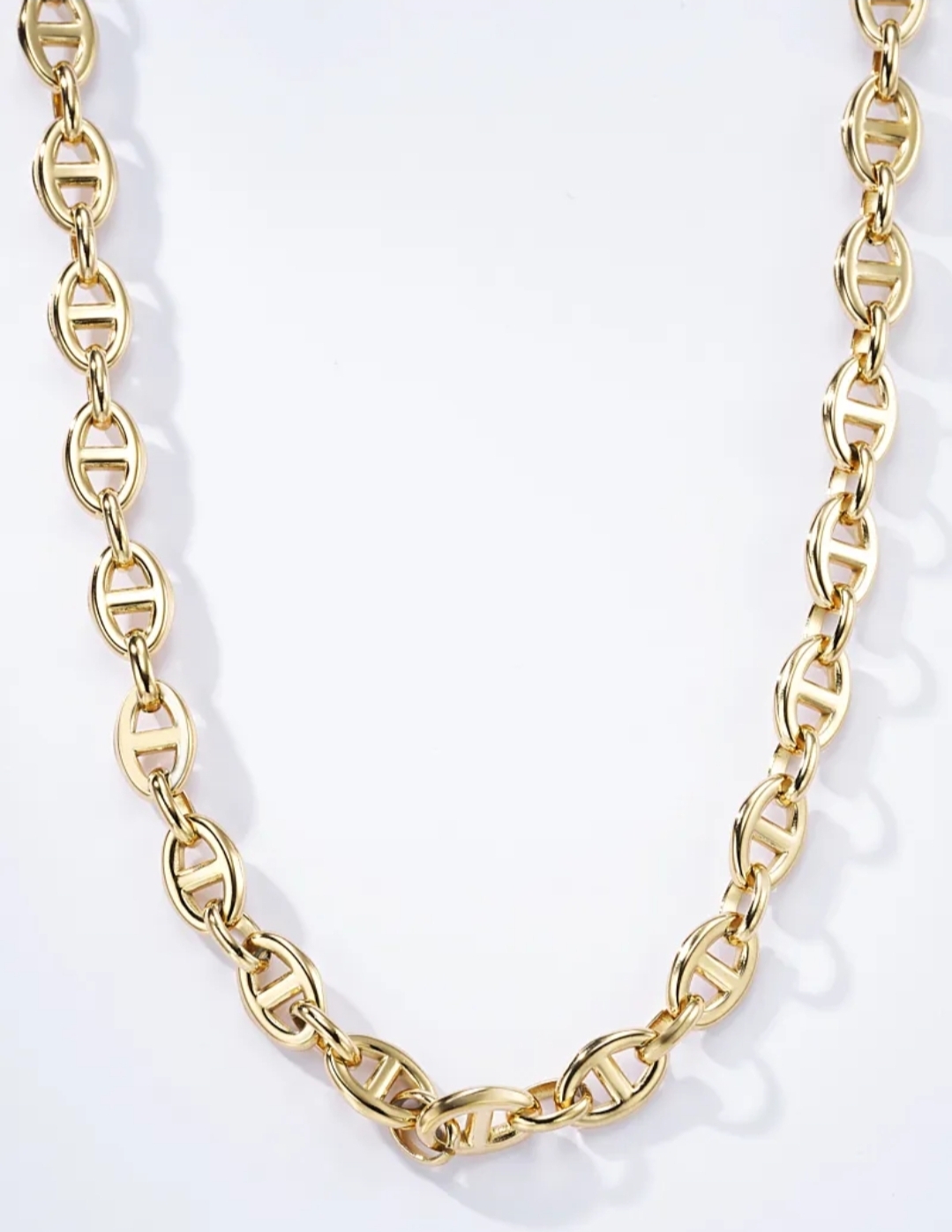 CABLE necklace gold