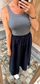 BASIC cotton top carbon