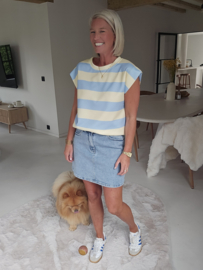 CANDY CRUSH top blue yellow